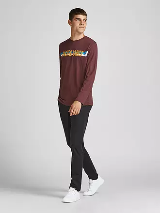 JACK & JONES | Chino Slim Fit JPSTMARCO | schwarz